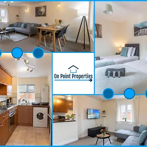  Apartment Opp Br - Contractors City, M5 Link, Sowton, Free Parking&wifi
